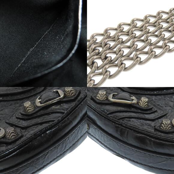 Balenciaga Heart Motif Leather Shoulder Bag - Picture 9 of 10